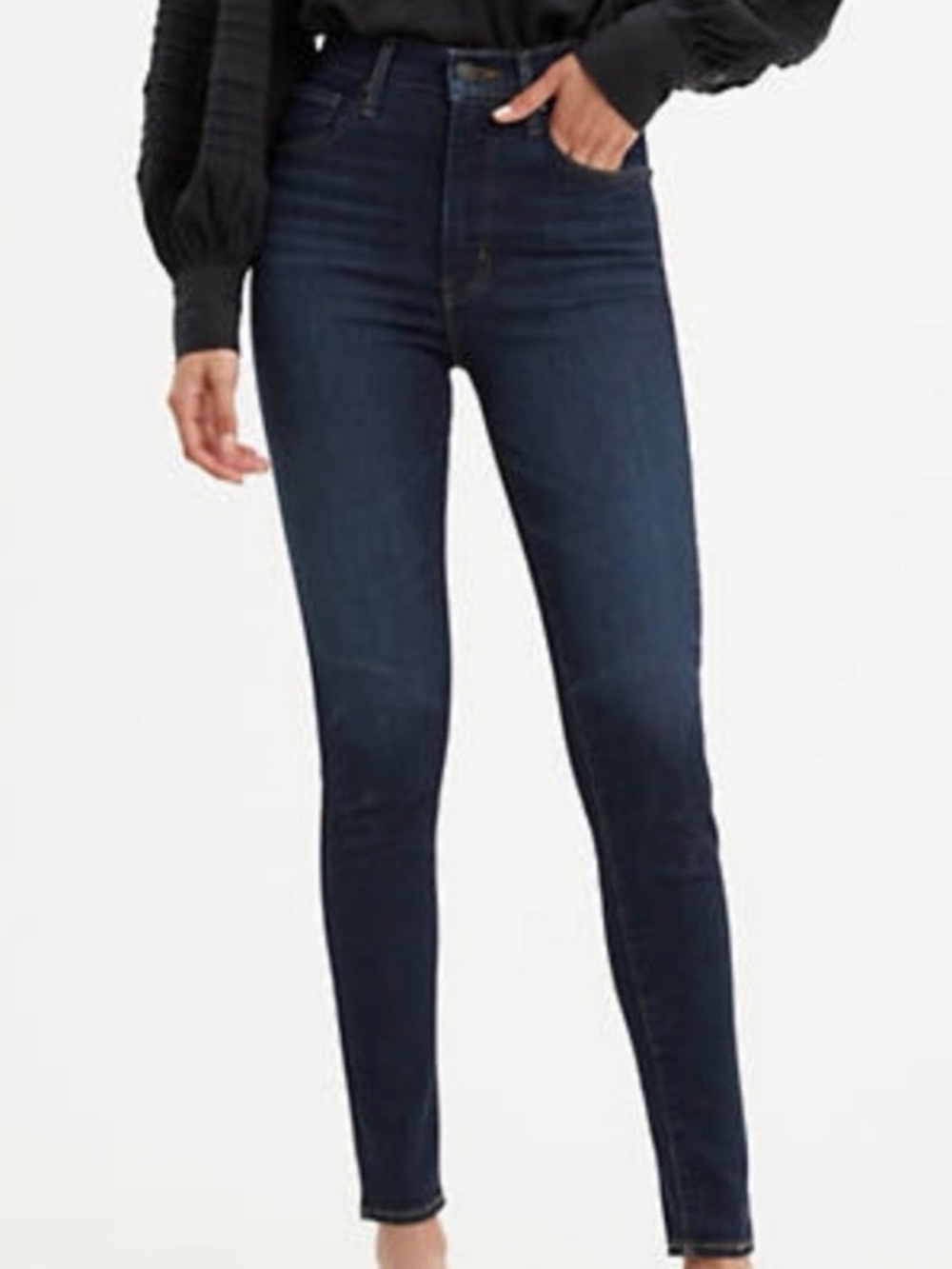 Levi's Dark wash blue High-Rise Skinny Jeans size 26 (never worn)